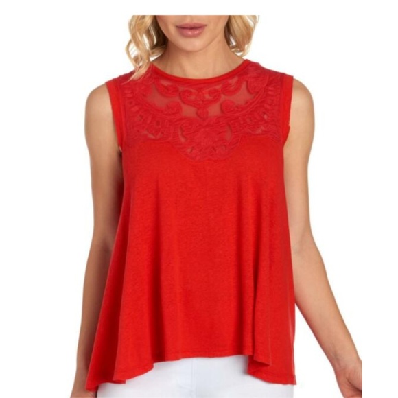 Free People Tops - Free People Top Tank Meant to Be Red Size XS (Z14)